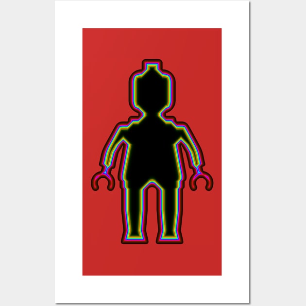 Alien Minifig Xray Wall Art by ChilleeW